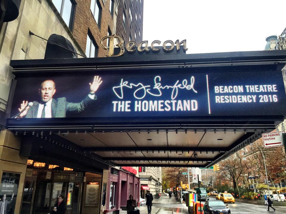 Jerry Seinfeld Announces Beacon Theatre Residency in NYC Pursuit Of
