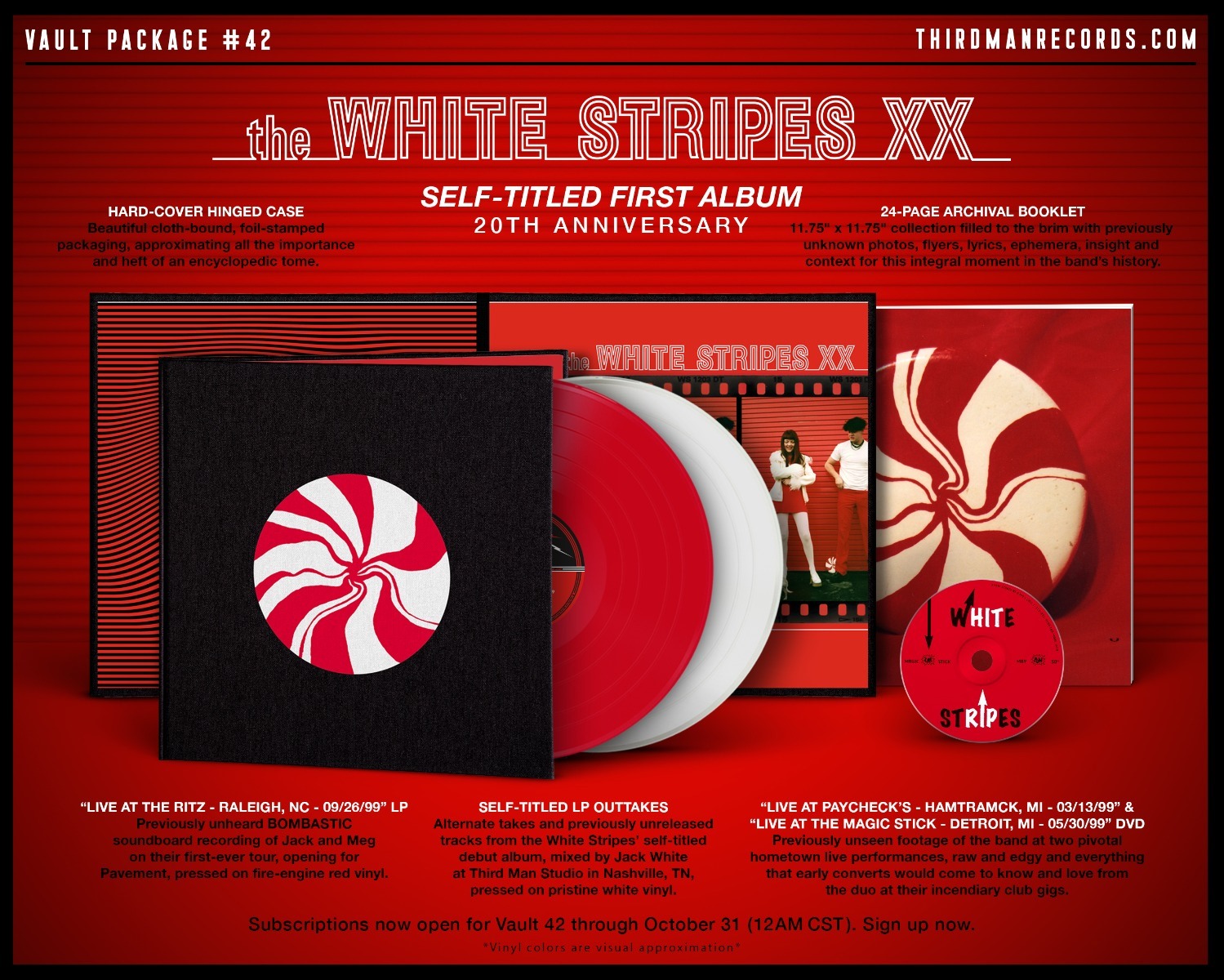 The White Stripes Announce 20th Anniversary Box Set for Self 