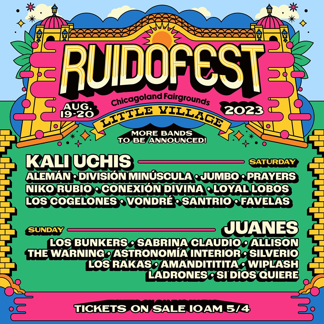 Ruido Fest 2023 Lineup Announced feat. Kali Uchis, Juanes, Sabrina