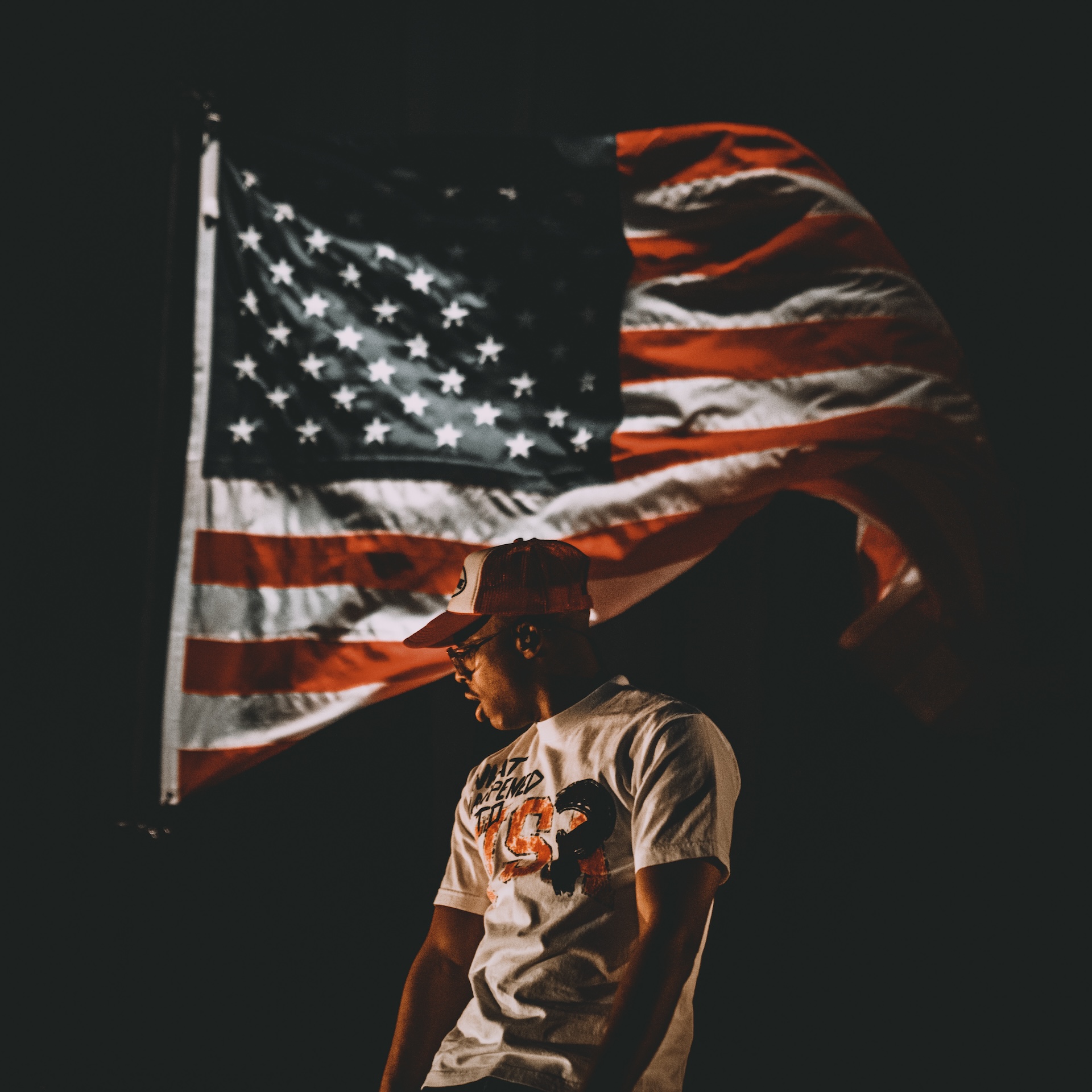 ■レディオヘッド！ Visvim フラッグクッション星条旗ver. POD Photos: Vince Staples' 'Black In America Tour' in NY (10/18
