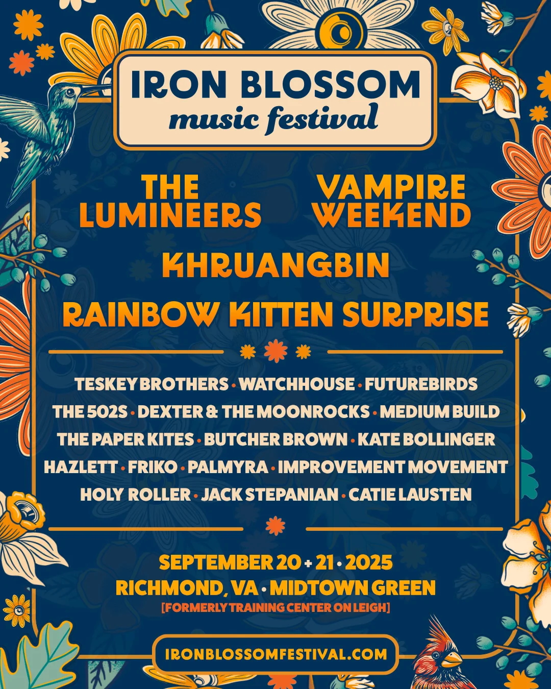 Iron Blossom Music Festival 2025 Lineup Announced feat. Vampire